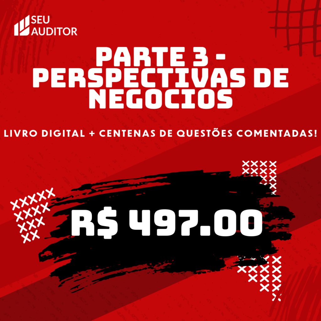 Imagem de venda do Banco de Questões CIA Parte 2 - Prática da Auditoria Interna com livro digital e questões comentadas por R$ 497
